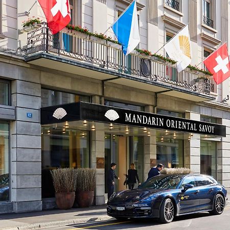Hotel Mandarin Oriental Savoy, Zürich Exterior foto