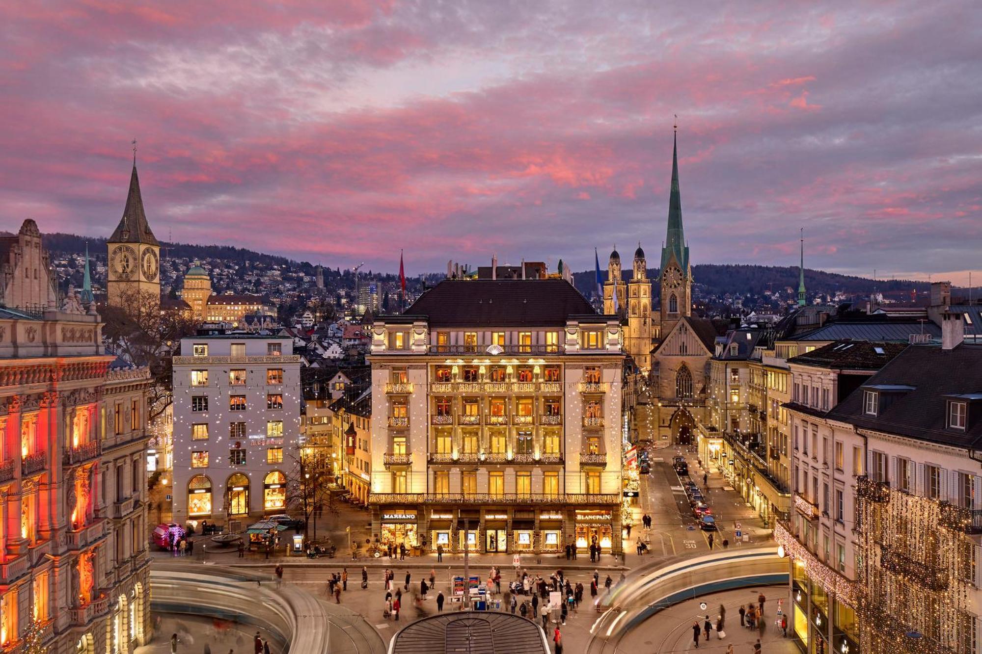 Hotel Mandarin Oriental Savoy, Zürich Exterior foto